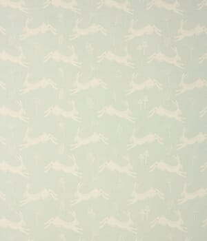 Hopping Hares Fabric