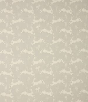 Hopping Hares Fabric