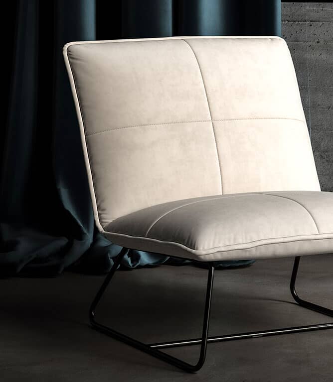 Cotswold Velvet FR Fabric / Silver