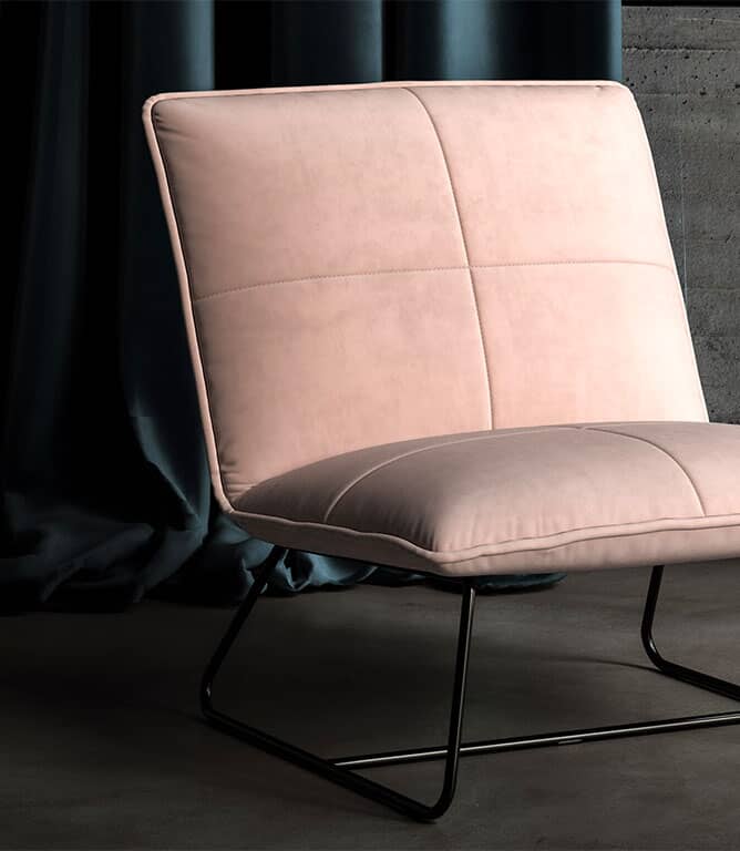 Cotswold Velvet FR Fabric / Petal