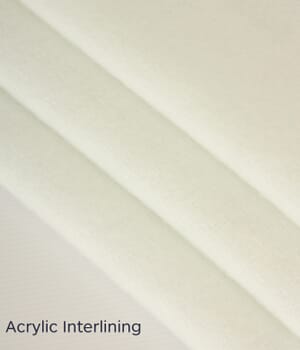 Acrylic Interlining Fabric / White Acrylic Interlining Fabric / White