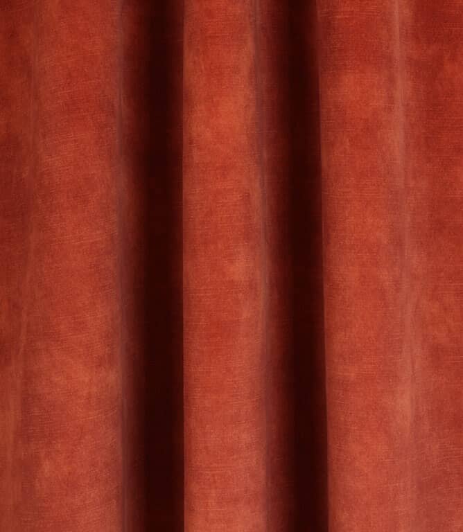 JF Vintage Velvet Fabric / Coral