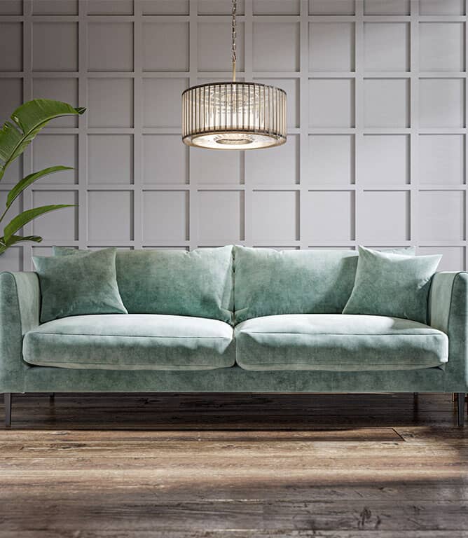 JF Vintage Velvet FR Fabric / Powder