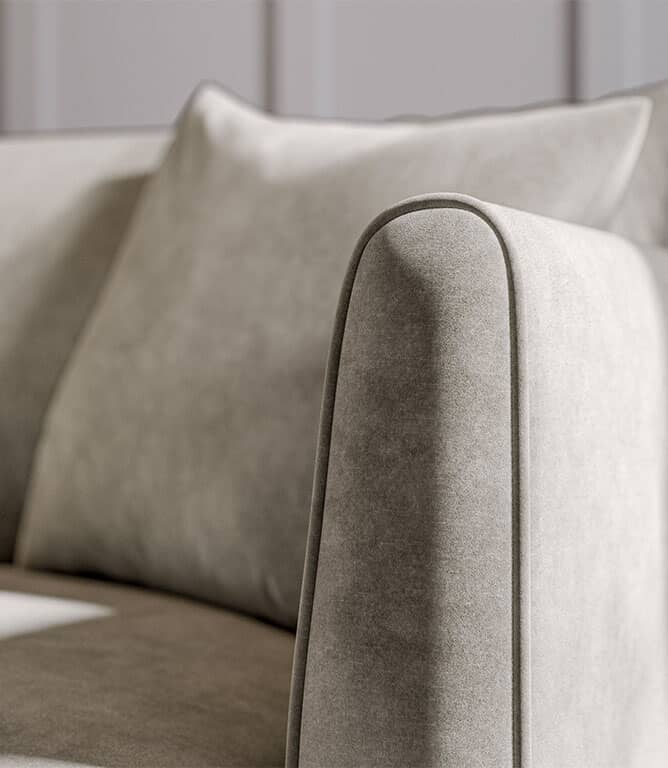 JF Vintage Velvet FR Fabric / Marble