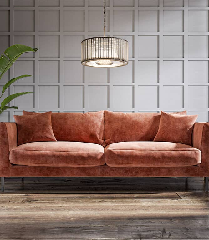 JF Vintage Velvet FR Fabric / Rose