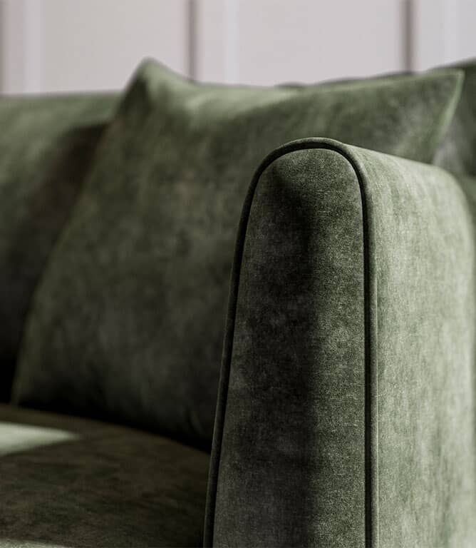JF Vintage Velvet FR Fabric / Jade