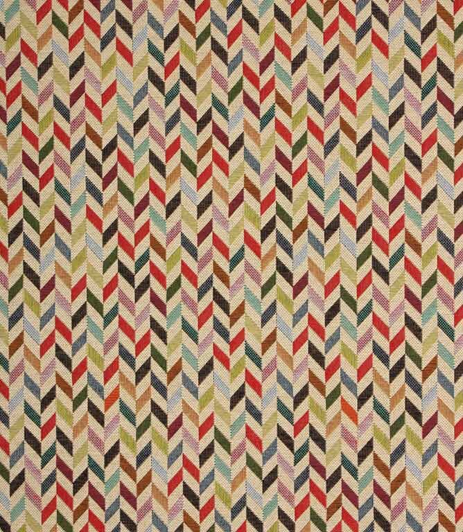 Multi Chevron Tapestry Fabric