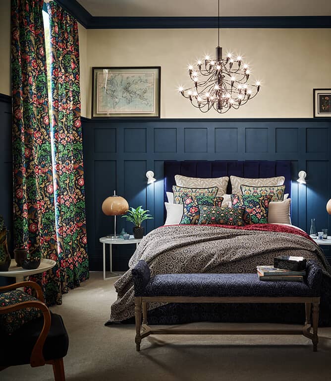 Oakmere Fabric / Indigo