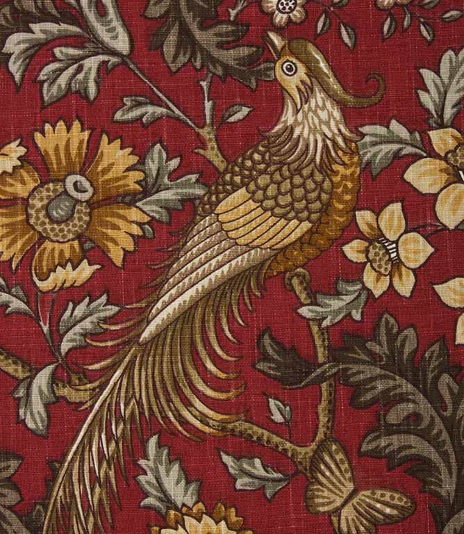 Oakmere Fabric / Carmine