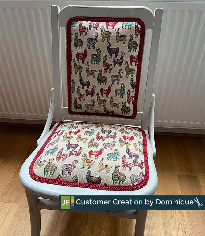 Alpaca Mini Tapestry Fabric / Multi