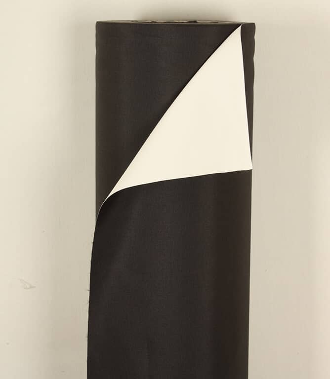 Colour Blackout Lining Fabric / Black