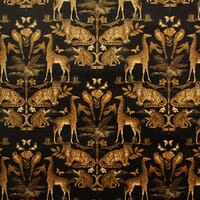 Gold Wild Africa Fabric