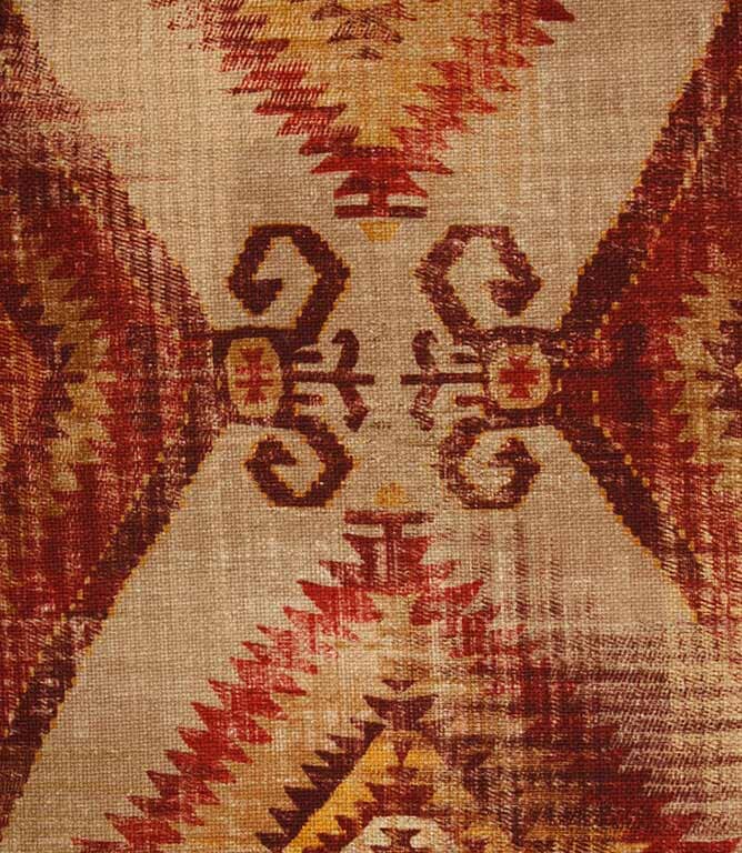 Fryett's Santa Cruz Fabric / Rosso