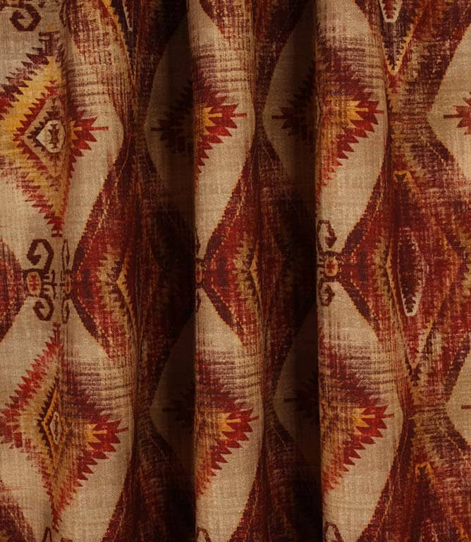 Fryett's Santa Cruz Fabric / Rosso