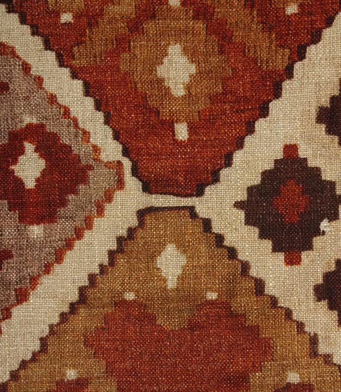 JF Kilim Fabric / Rust