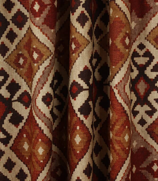 JF Kilim Fabric / Rust