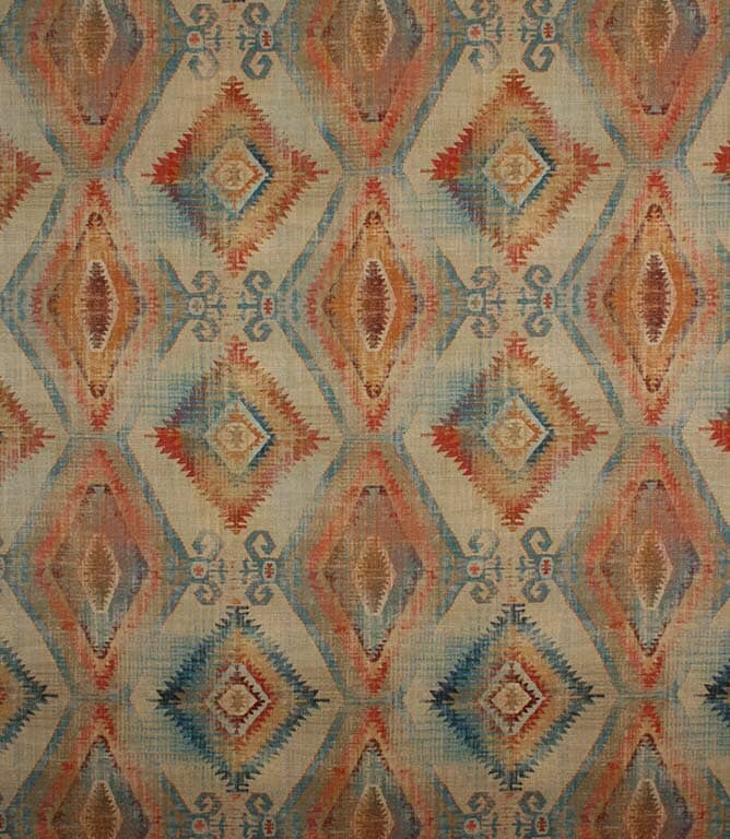 Fryett s Santa Cruz Fabric Teal Just Fabrics