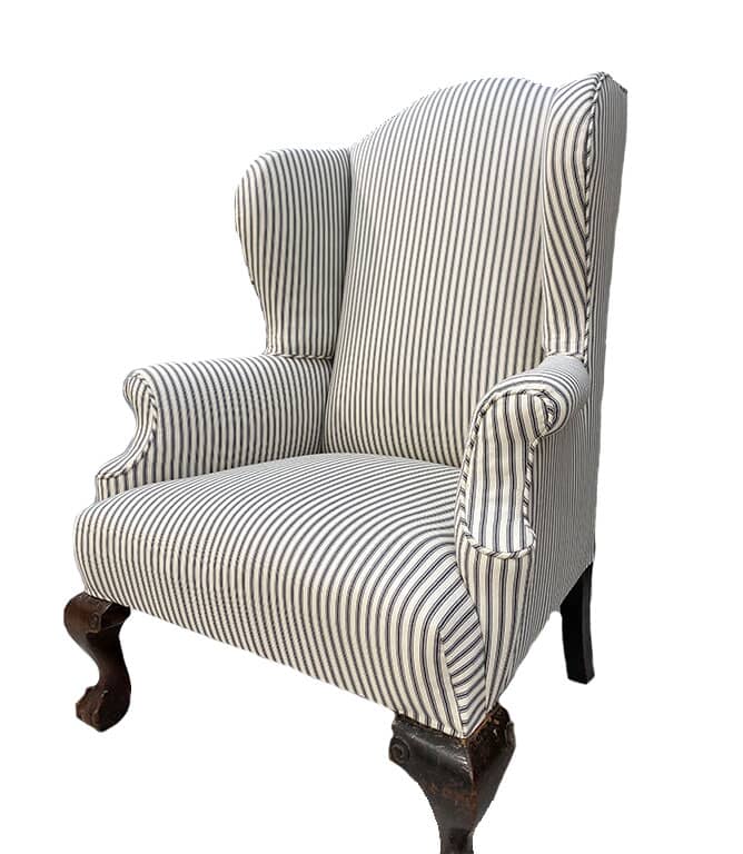 JF Ticking Fabric / Sea Spray