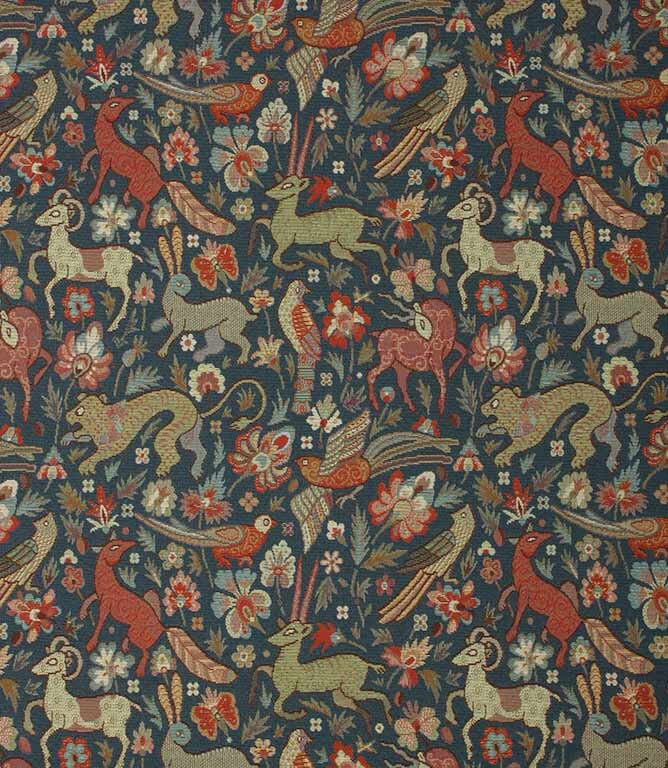 Indigo JF Tapestry Fabric