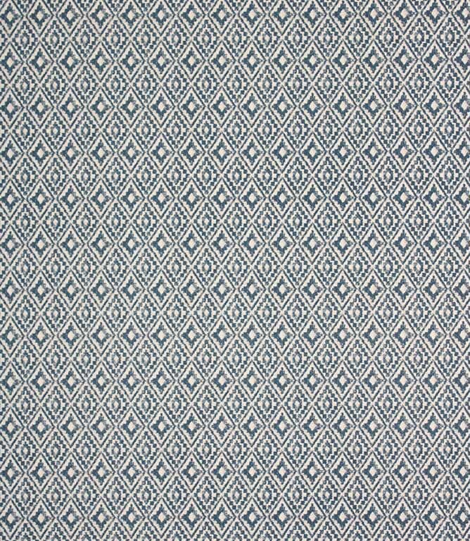 Made to Measure Roman Blinds | Indigo Aztec Fabric