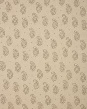 JF Paisley Fabric / Grey JF Paisley Fabric / Grey