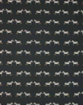 Sophie Allport Zebra Fabric / Navy