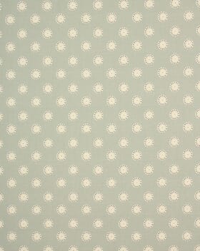 Daisy Spot Fabric / Duck Egg