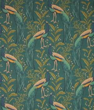 Mr Peacock  Fabric