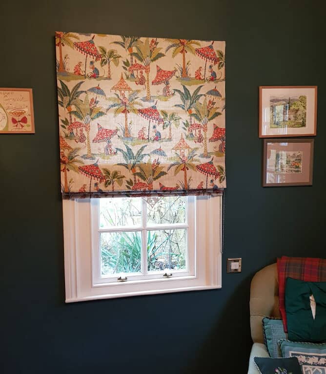 Cheeky Monkey Linen Fabric / Multi