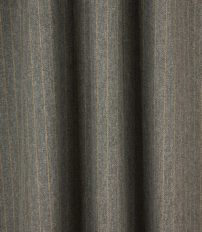 Morris Herringbone  Fabric / Grey