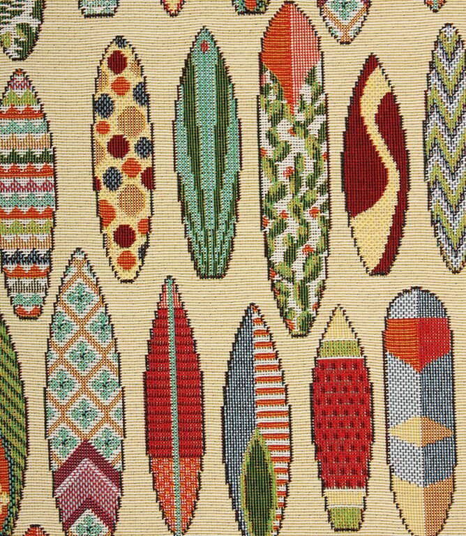 Surf Tapestry  Fabric / Multi