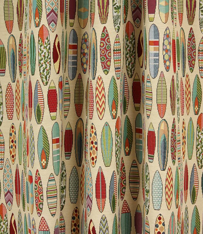 Surf Tapestry  Fabric / Multi