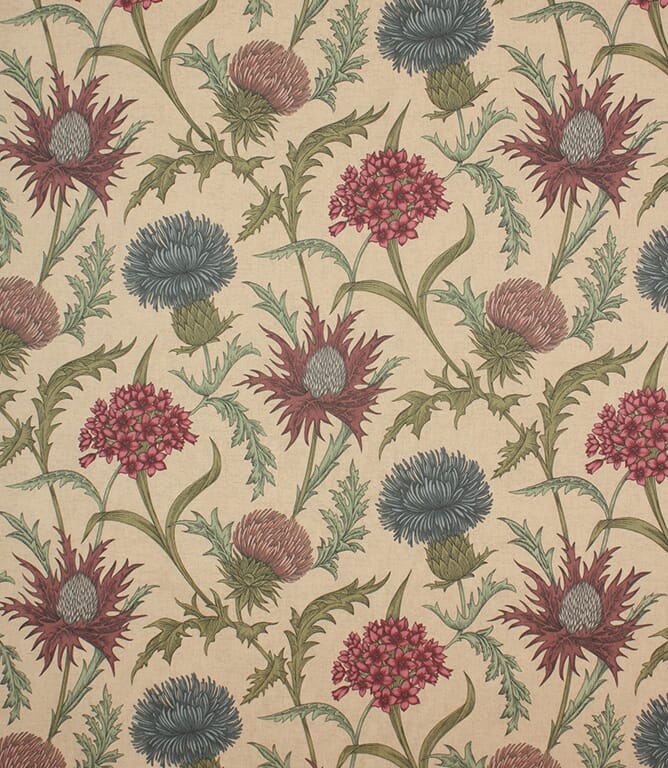 Foxglove Acanthium Fabric