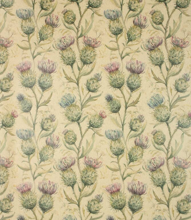 Voyage Maison Thistle Glen Oilcloth Fabric / Spring