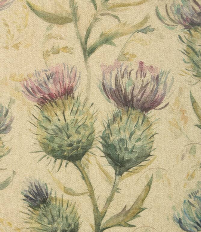 Voyage Maison Thistle Glen Oilcloth Fabric / Spring