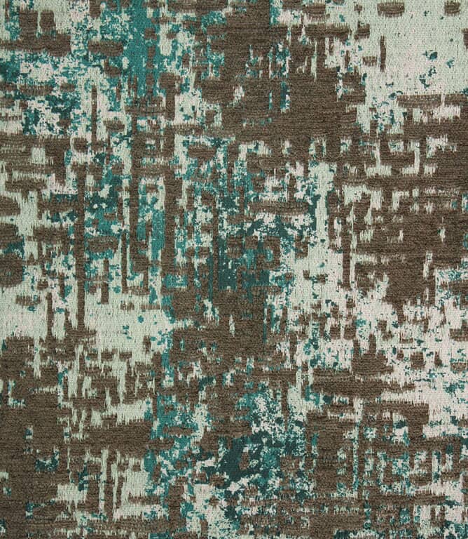 Impressionist Fabric / Teal