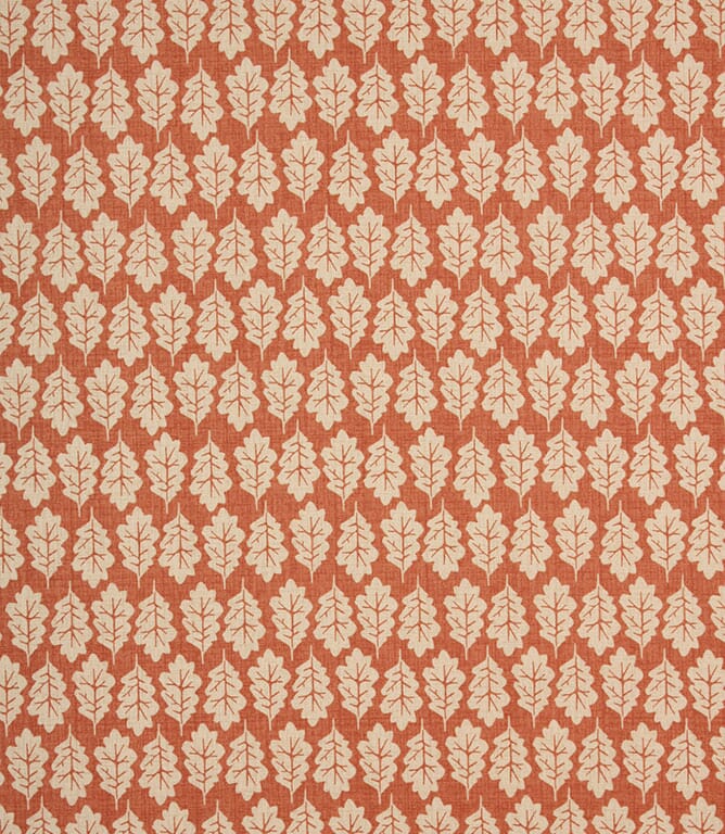 iLiv Oak Leaf Fabric / Paprika