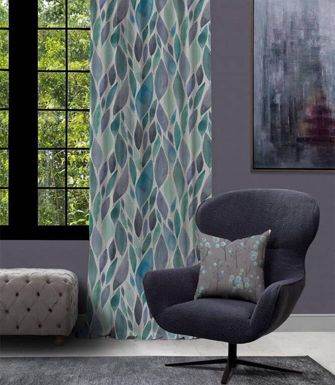 Voyage Maison Koyo Fabric / Aqua