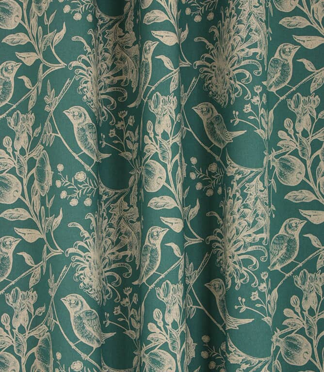 Olivia Fabric / Teal