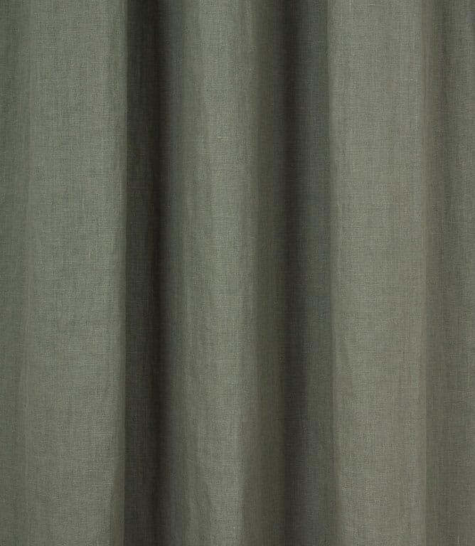 Cotswold Linen Fabric / Teal Grey