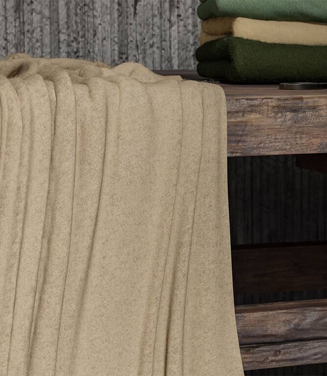 Cotswold Wool  Fabric / Birch