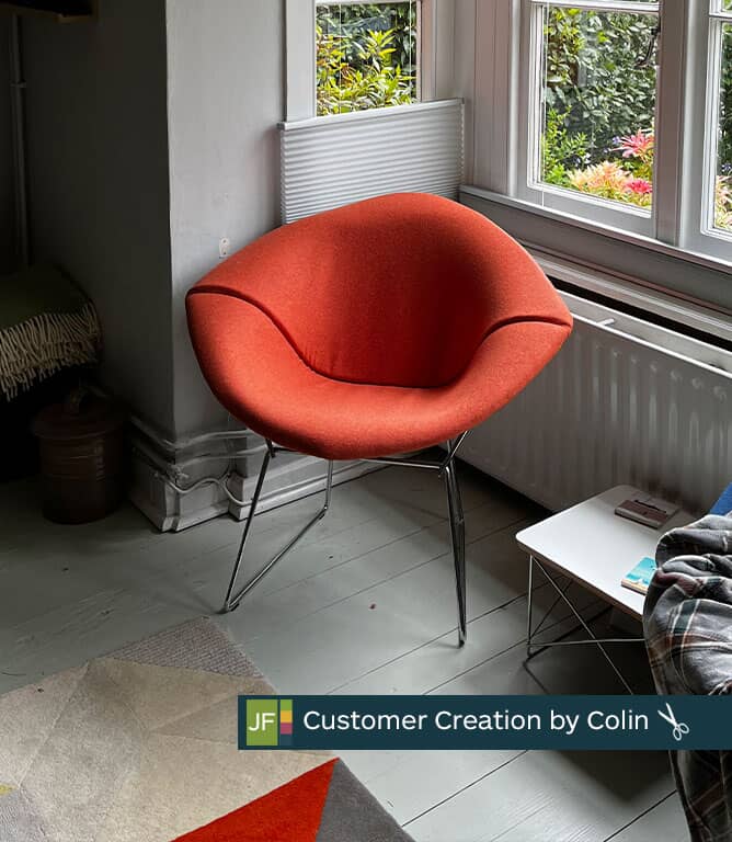 Cotswold Wool  Fabric / Marmalade