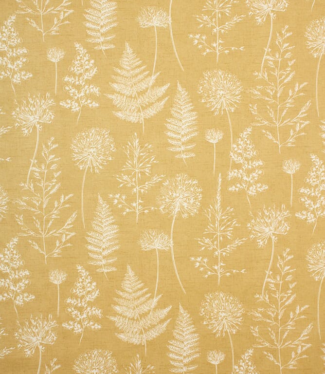 Mustard Chervil Fabric