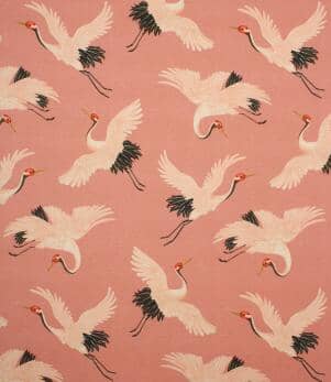 Oriental Birds Fabric